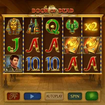 AmunRa Casino - Slot Book of Dead