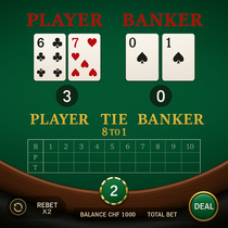 AmunRa Casino - Baccarat Table Game