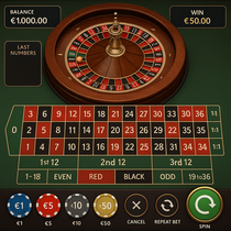 AmunRa Casino - Roulette Table Game